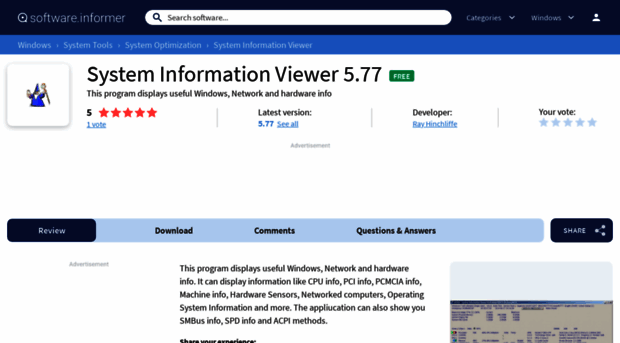 system-information-viewer.software.informer.com