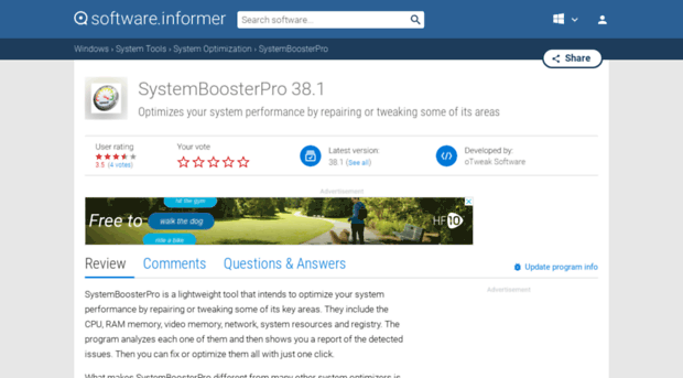 systemboosterpro.informer.com