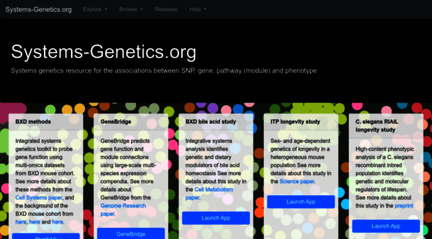 systems-genetics.org