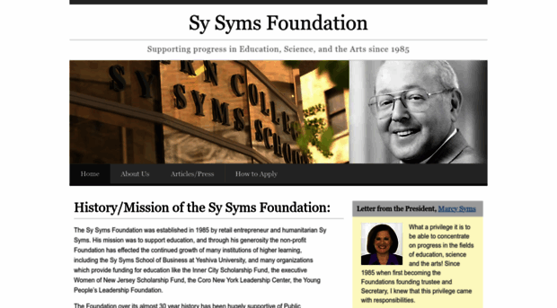 sysymsfoundation.org