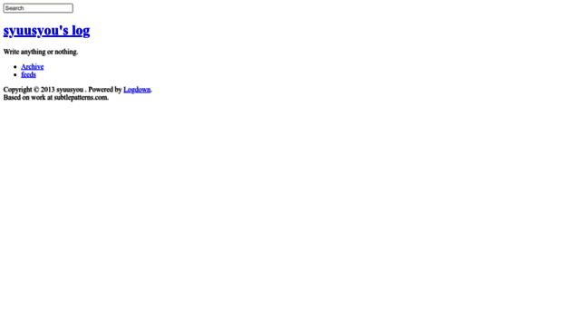 syuusyou.logdown.com