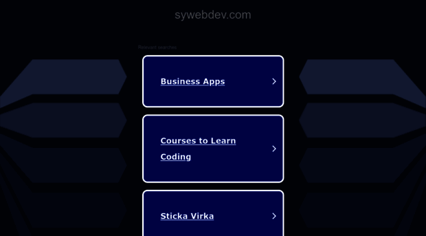 sywebdev.com