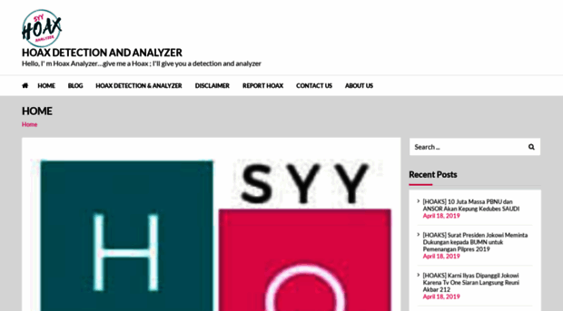 syyhoaxanalyzer.com