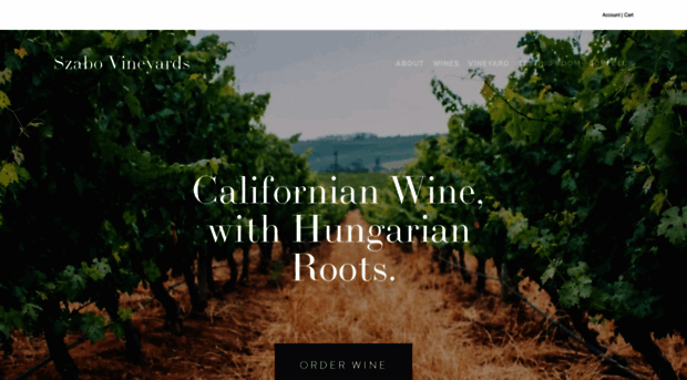 szabovineyards.com