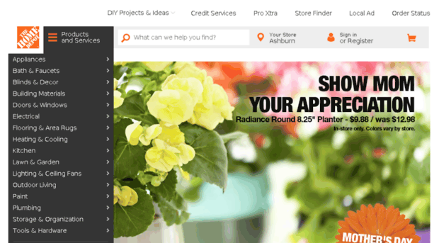 t.homedepot.com