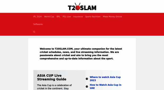 t20slam.com