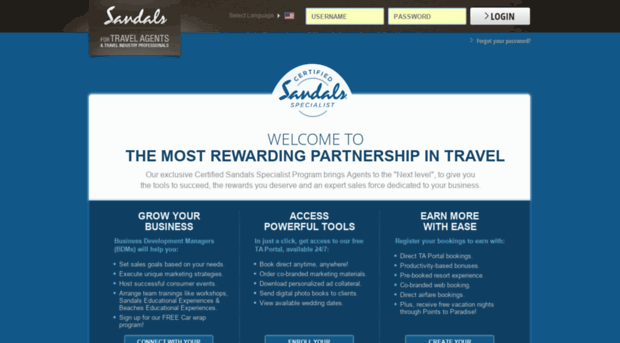 ta.sandals.com