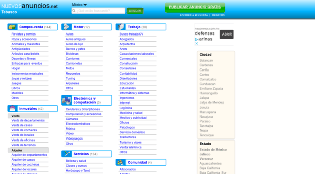 tabasco.nuevosanuncios.net