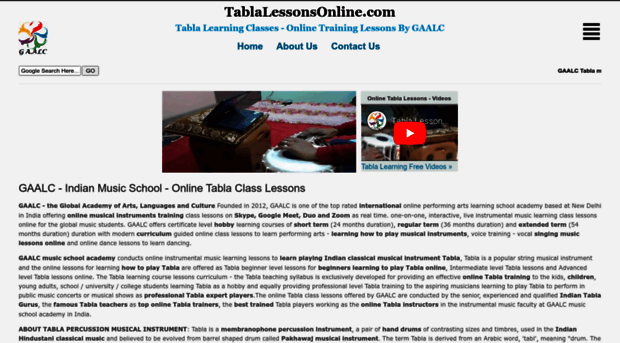 tablalessonsonline.com