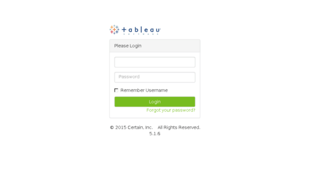 tableau.certain.com