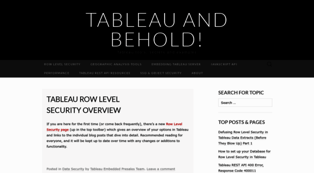 tableauandbehold.com