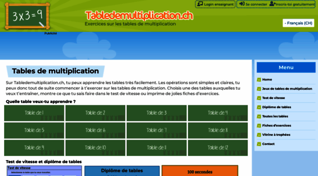 tabledemultiplication.ch