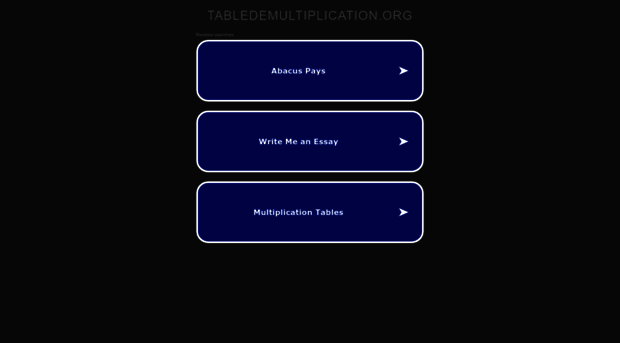 tabledemultiplication.org