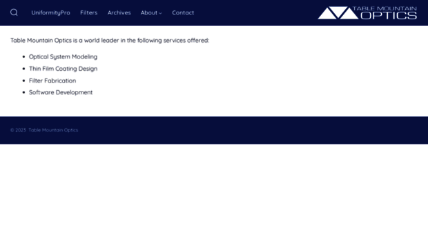 tablemountainoptics.com