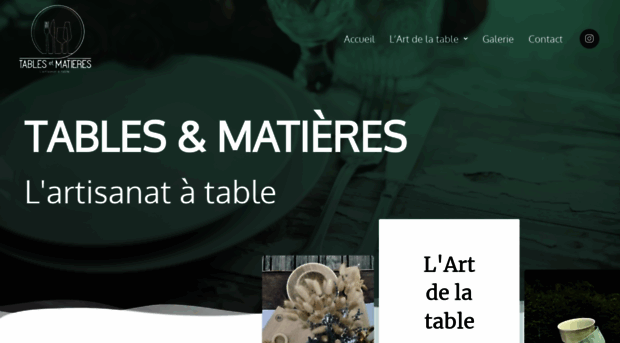 tablesetmatieres.com