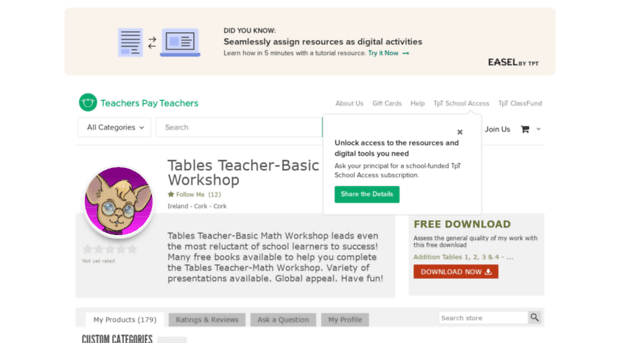 tablesteacher.com