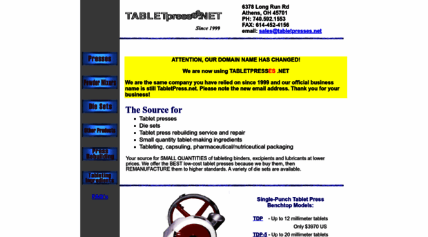 tabletpresses.net