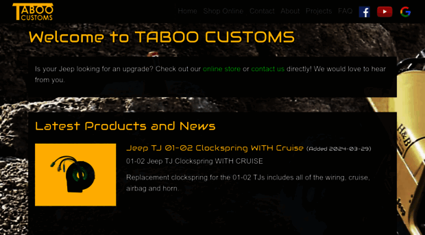 taboocustoms.com