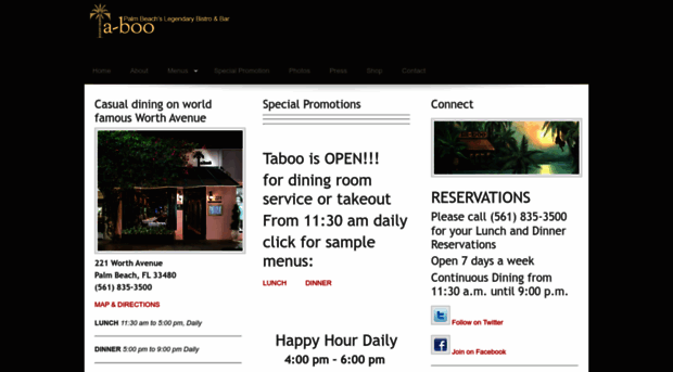 taboorestaurant.com