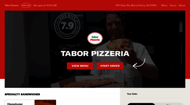 taborpizzeriamenu.com