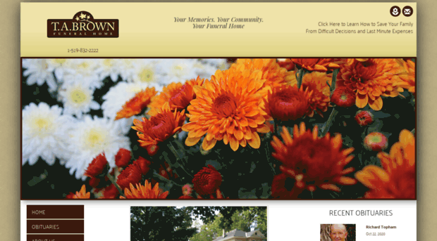 tabrownfuneralhome.com