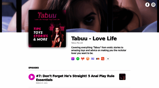 tabuulovelife.buzzsprout.com