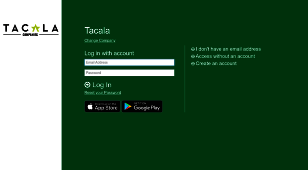 tacala.greenemployee.com