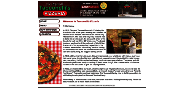 tacconellispizzeria.com