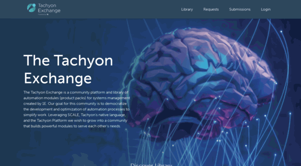 tachyonexchange.1e.com