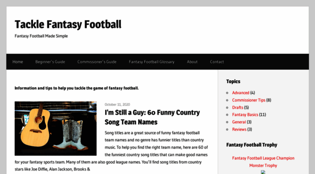 tacklefantasyfootball.com