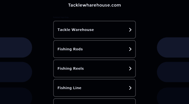 tacklewharehouse.com