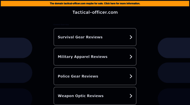 tactical-officer.com
