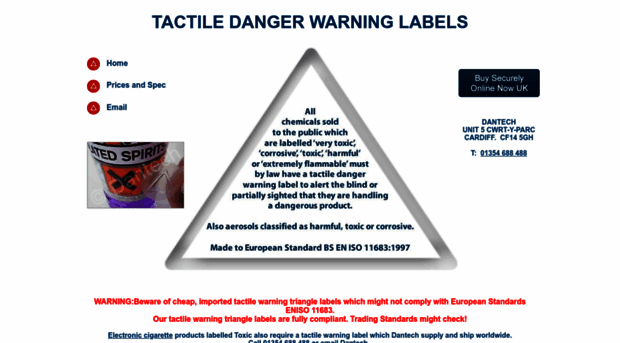 tactilelabels.com