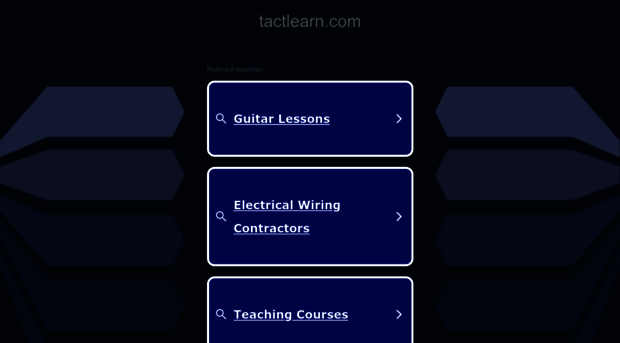tactlearn.com