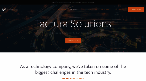 tacturasolutions.com