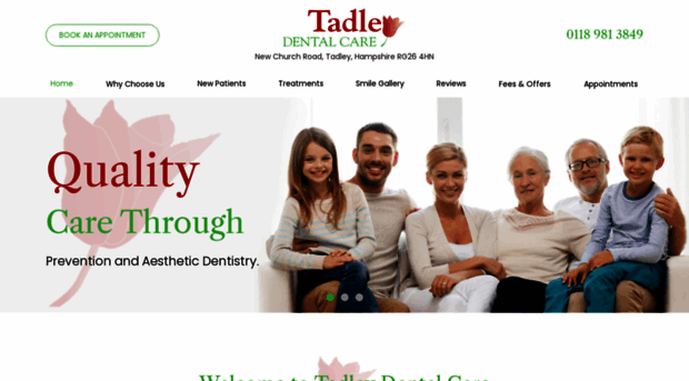 tadleydentalcare.co.uk