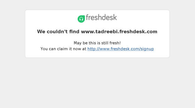 tadreebi.freshdesk.com