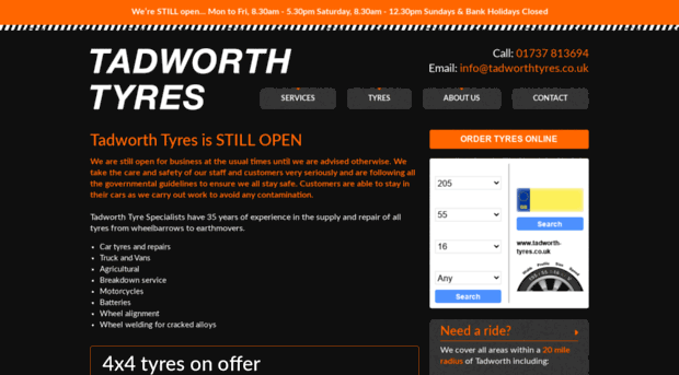 tadworthtyres.com