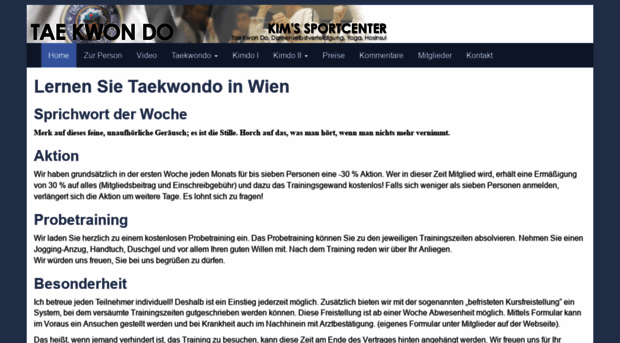 taekwondo-wien.com