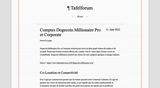 tafelforum.de