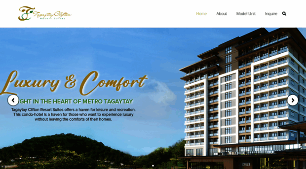 tagaytaycliftonresortsuites.com