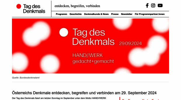 tagdesdenkmals.at