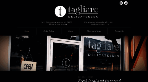 tagliaredelicatessen.com