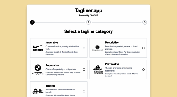 tagliner.app