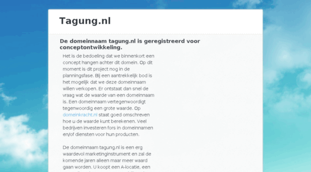 tagung.nl