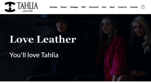 tahlialeather.com