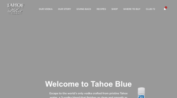 tahoebluevodka.com