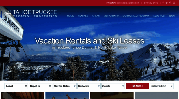 tahoetruckeevacations.com