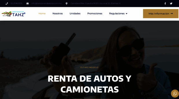 tahzarrendadora.com