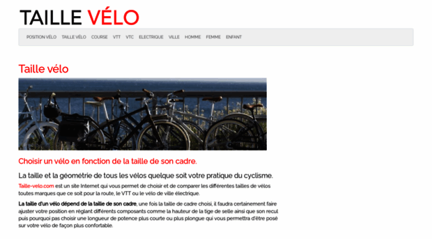 taille-velo.com